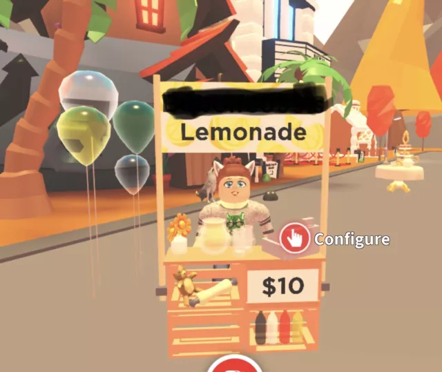 Adopt Me Lemonade Stand